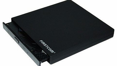 Firstcom Drive for Ultrabook Netbook Subnotebook Mini Notebook USB 2.0 external Super Slim, Stil:DVD Rom Driv