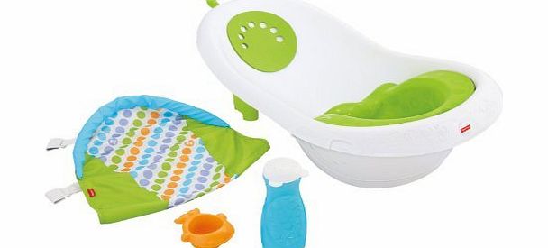 Fisher-Price 4-in-1 Sling n Seat Tub CustomerPackageType: Frustration-Free Packaging (Baby/Babe/Infant - Little ones)