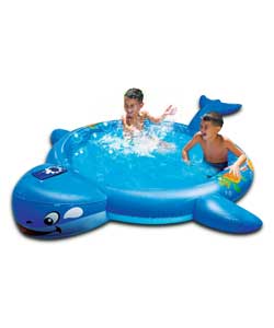 Bubble of Fun Whale Paddling Pool