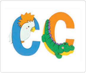 Fisher Price C - Wooden Letter