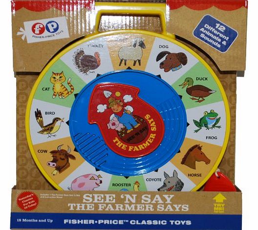 Fisher Price Classics See n Say Farmer Says Toy