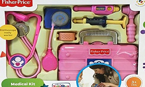 Fisher-Price Fisher Price Medical Kit - Pink - Case amp; Lots of Accessories