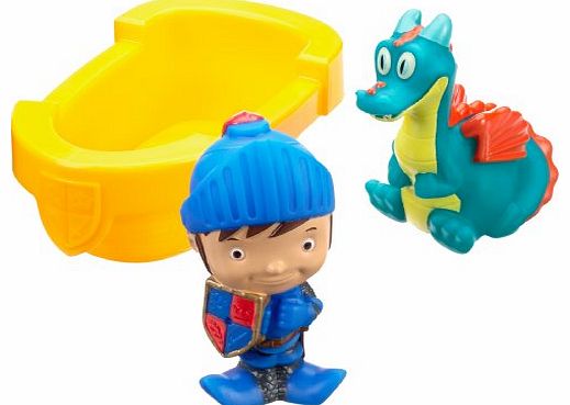 Fisher-Price Fisher Price Mike The Knight Bath Buddies Childrens Bath Toys - Mike And Squirt