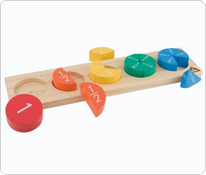 Fisher Price Fraction Puzzle