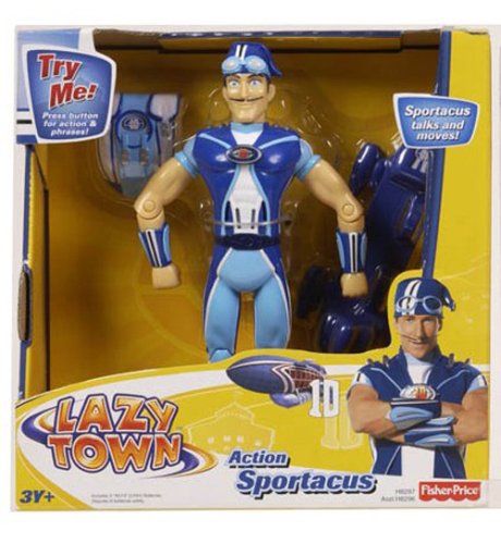 Fisher Price Lazy Town Action Figure - Action Sportacus
