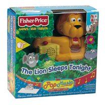FISHER PRICE lion sleeps tonight boxed game