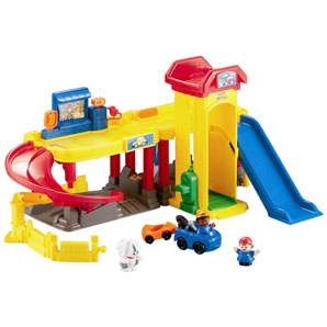 Fisher Price Little People Ramps Around Garage