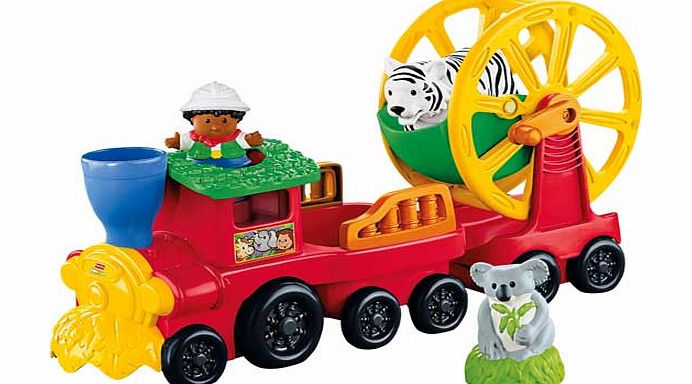 Fisher-Price Little People Zoo Train Combo Set