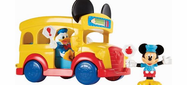 Fisher-Price Mickey Mouse Sliding School Bus
