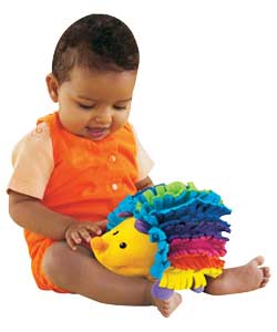 Fisher Price Miracles and Milestone Touch n Cuddle Hedgehog