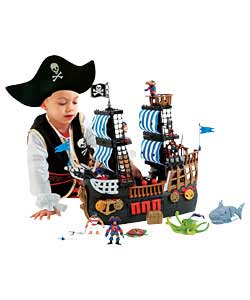 fisher-price Pirate Ship and Accessory Pack