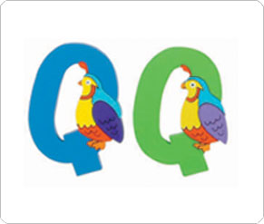 Fisher Price Q - Wooden Letter