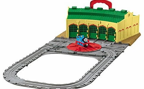 Fisher-Price Thomas & Friends Take-n-Play Tidmouth Sheds Playset