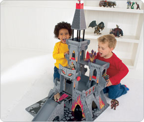 Tower Of Doom with 6 free figures