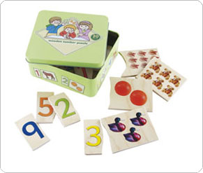 Fisher Price Wooden Number Puzzle