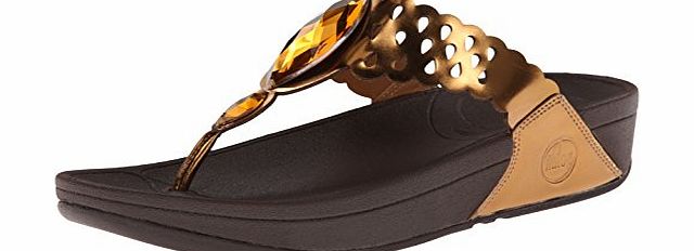 Fitflop Bijoo, Women Wedge Heels Sandals, Brown (Superbronze), 5 UK (38 EU)