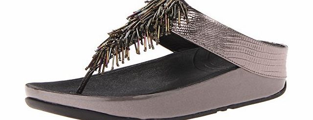 Fitflop  Cha Cha Womens Casual Sandals Nimbus Silver 5.0