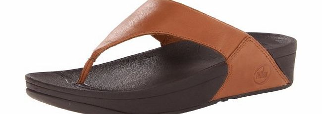 Fitflop Lulu, Women Flat sandals, Brown (Toffee/Tan), 6.5 UK (40 EU)