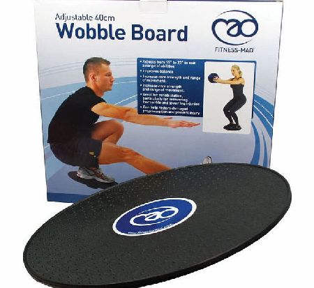 Fitness-MAD 40cm Adjustable Wobble Board