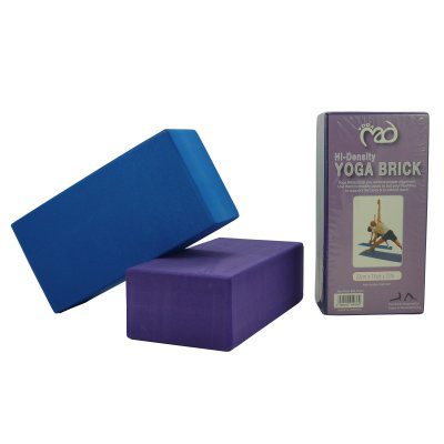 Fitness-Mad Hi-Density Yoga Brick (YBREVA - Hi-Density Brick - PURPLE)
