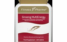 Fitness Pharma Ginseng MultiEnergy Tablets -