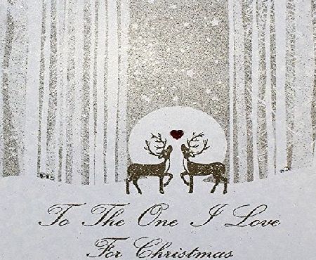 Five Dollar Shake  Enchanted Forest Range To The One I Love - Handmade Christmas Card - EF16
