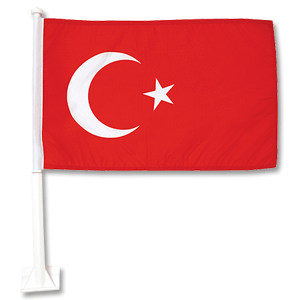 Turkey Car Flag