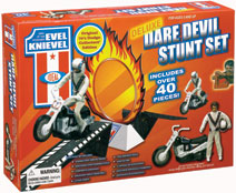 Evel Knievel Dare Devil Stunt Set