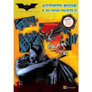 Funtastic Batman Begins Activity Book and Floor Puzzle