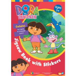 Funtastic Dora The Explorer Jigsaw Book
