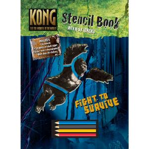 Funtastic Kong Stencil Book