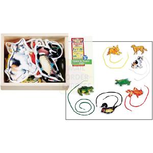 Flair Melissa and Doug Lace and Trace Pets