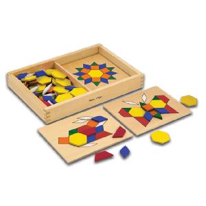 Flair Melissa and Doug Pattern Blocks and Boards