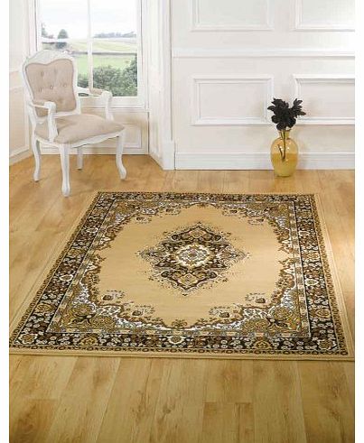 Element Lancaster Beige Contemporary Rug Rug Size: 250cm x 180cm (8 ft 2.5 in x 5 ft 11 in)