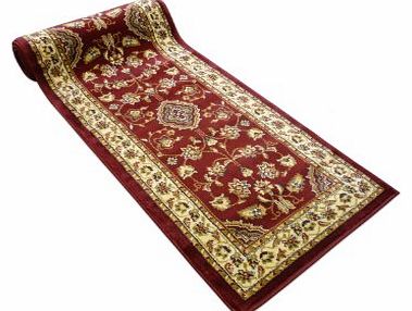 Rugs With Flair Sincerity Sherborne Red 60x230 Runner