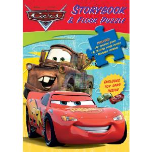 Flair Sassy Cars Book and Floor Puzzle