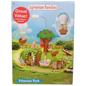 Sylvanian Families Primrose Park and White Mouse Twin Babies