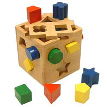 Flair Toys Shape Sorting Cube