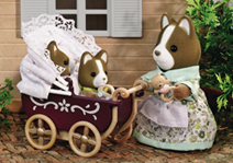 Flair Toys Sylvanian Families - Baby Pram