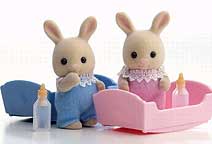 Flair Toys Sylvanian Families - Buttermilk Rabbit Baby -