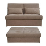 Flame Marcel Sofa Bed In Sage Microfibre