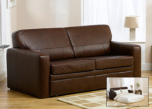 Sardinia Sofa Bed - Leather