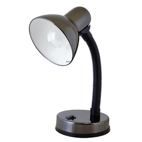 Flexi Desk Lamp - Black Chrome