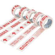 Flexocare Inch.CautionInch. Printed Packing Tape