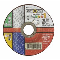 FLEXOVIT Multi-Purpose Cutting Disc 115 x 2.2 x 22m Pack of 5