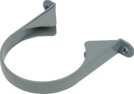 FloPlast, 1228[^]24755 SP82G Pipe Clips Grey 5 Pack 24755