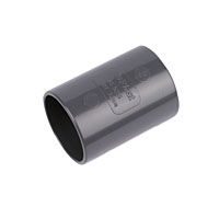 Straight Coupling Grey 32mm Pack of 5