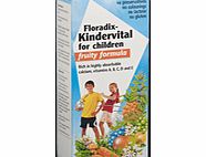Floradix Kindervital Fruity Multivitamin Formula