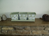 set of Planters in Sage Green