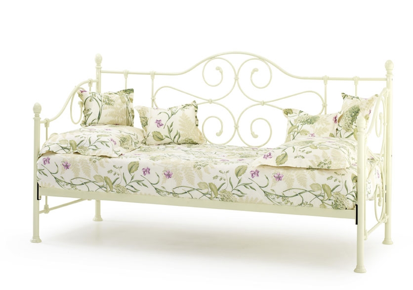 Florence Ivory Day Bed with optional Guest Bed